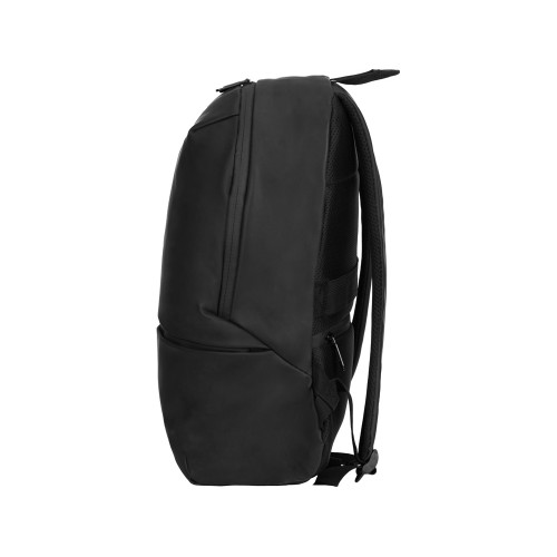 Рюкзак Glam для ноутбука 15'' из мягкой экокожи, черный