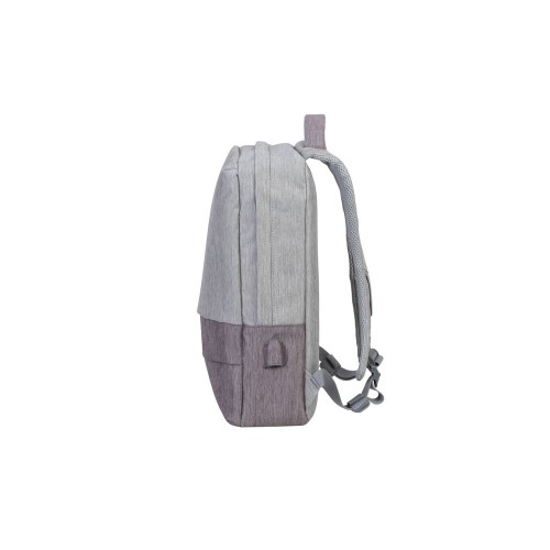 RIVACASE 7562 grey/mocha рюкзак для ноутбука 15.6", серый/кофейный