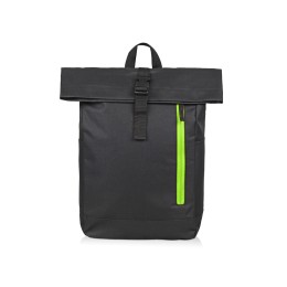 Рюкзак «Hisack», черный/зеленое яблоко