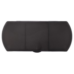 Таблетница с отделением для пластырей "Treat", темно-серый