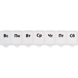 Футляр для мелочей "One week", прозрачный