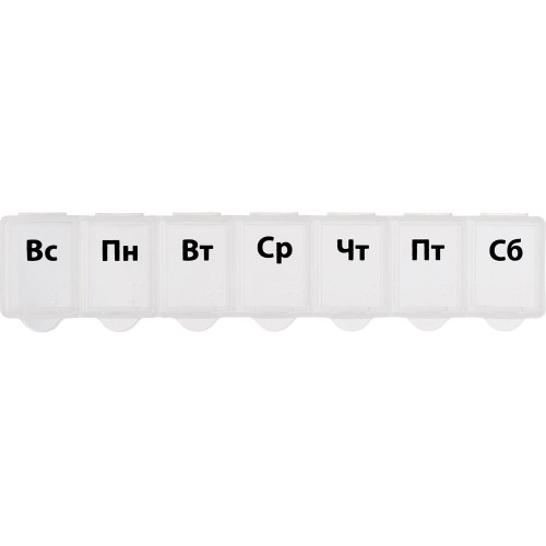 Футляр для мелочей "One week", прозрачный