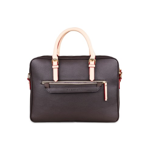 Портфель женский BUGATTI ЭЛЛА | ELLA 15'', тёмно-коричневый, полиуретан, 38х6х27,5 см