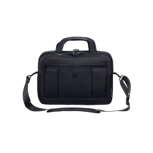 Портфель TORBER ВОЯЖ для ноутбука 14-16'', черный, баллистический нейлон, 41 x 12 x 30 см, 11 л