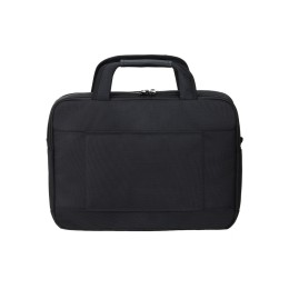 Портфель TORBER ВОЯЖ для ноутбука 14-16'', черный, баллистический нейлон, 41 x 12 x 30 см, 11 л
