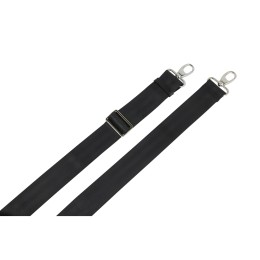 Портфель мужской BUGATTI КОМЕТА | COMET, чёрный, воловья кожа/полиэстер, 37х6х27 см