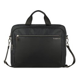 Портфель мужской BUGATTI СЕРА | SERA, антрацитовый, полиэстер, 40х11х34 см, 15 л