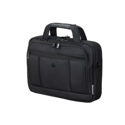 Портфель TORBER ВОЯЖ для ноутбука 14-16'', черный, баллистический нейлон, 41 x 12 x 30 см, 11 л