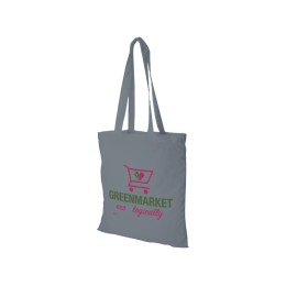 Хлопковая сумка "Madras", серый