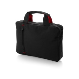 Сумка для документов "Troit", черный/красный