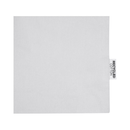 Odessa большая эко-сумка из переработанного хлопка, сертифицированного согласно GRS, плотностью 220 г/м² - Белый