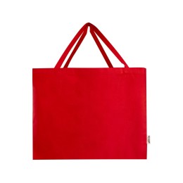 Odessa большая эко-сумка из переработанного хлопка, сертифицированного согласно GRS, плотностью 220 г/м² - Красный