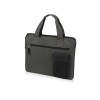 Конференц сумка "Session", серый/черный