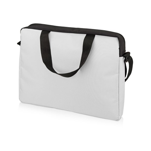 Конференц сумка для документов "Congress", белый/черный (P)