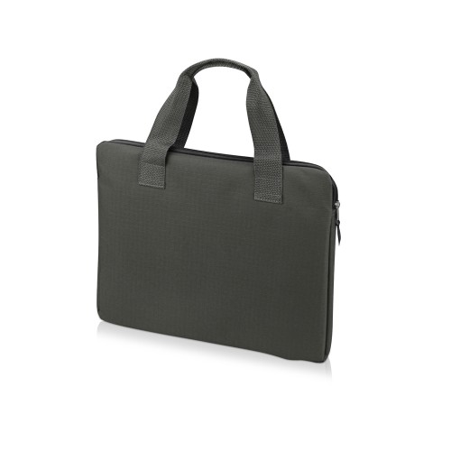 Конференц сумка "Session", серый/черный