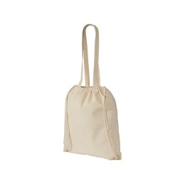 Рюкзак со шнурком Eliza из хлопчатобумажной ткани плотностью 240 г/м2, натуральный