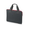 Конференц сумка "Session", серый/красный
