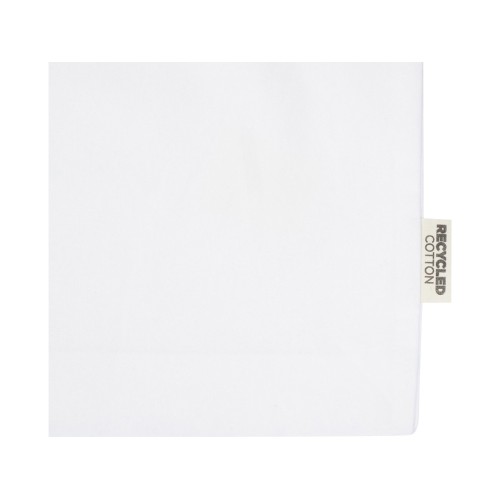 Madras эко- сумка с ластовицей из переработанного хлопка, сертифицированного согласно GRS, плотностью 140 г/м² - Белый