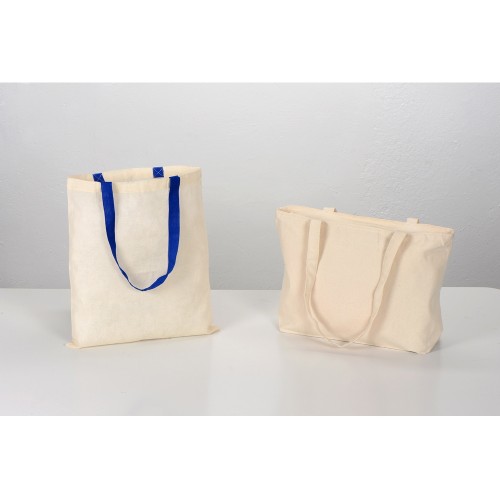 Сумка "Nevada", натуральный/ярко-синий