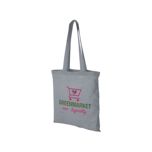 Сумка хлопковая "Carolina", серый