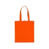 Сумка Clip из хлопка 340 г/м2 с застежкой из экокожи, оранжевый