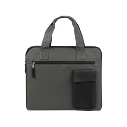 Конференц сумка "Session", серый/черный