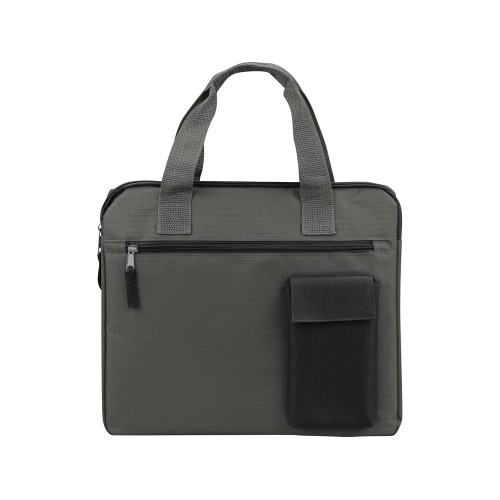 Конференц сумка "Session", серый/черный