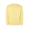 Свитшот «Jaya» унисекс, солнечно-желтый выстиранный WASHED