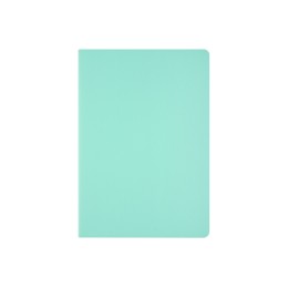 Бизнес тетрадь А5 "Megapolis flex" 60 л. soft touch клетка, зефирный мятный