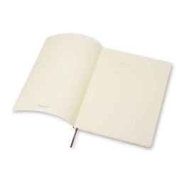 Записная книжка Moleskine Classic Soft (в клетку), ХLarge (19х25 см), черный