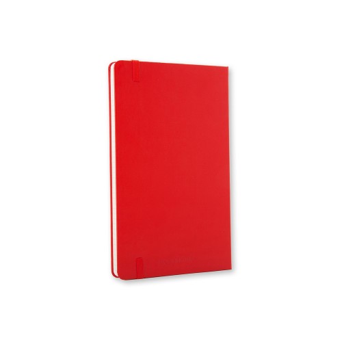 Записная книжка Moleskine Classic (в клетку) в твердой обложке, Large (13х21см), красный