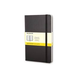 Записная книжка Moleskine Classic (в клетку) в твердой обложке, Large (13х21см), черный