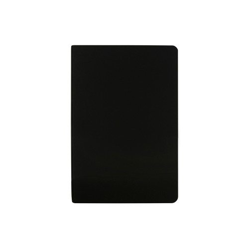 Бизнес тетрадь А5 "Megapolis flex" 60 л. soft touch клетка, черный