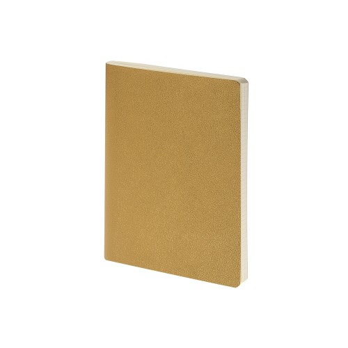 Бизнес тетрадь А5 "Megapolis flex" 60 л. клетка, золотистый