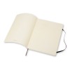 Записная книжка Moleskine Classic Soft (нелинованный), Хlarge (19х25 см), черный