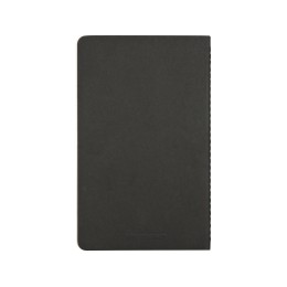 Записная книжка Moleskine Cahier (нелинованный, 3 шт.), Large (13х21см), черный
