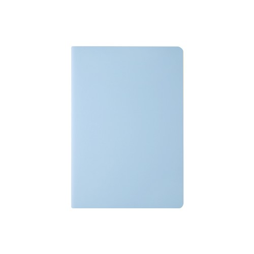 Бизнес тетрадь А5 "Megapolis flex" 60 л. soft touch клетка, зефирный голубой