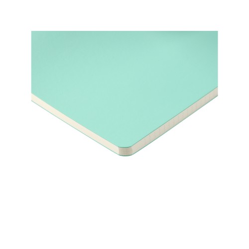 Бизнес тетрадь А5 "Megapolis flex" 60 л. soft touch клетка, зефирный мятный