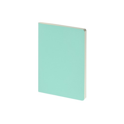 Бизнес тетрадь А5 "Megapolis flex" 60 л. soft touch клетка, зефирный мятный