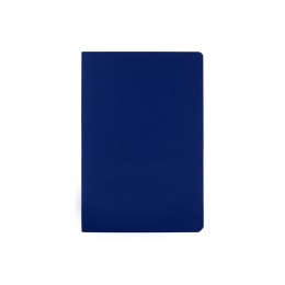 Бизнес тетрадь А5 "Megapolis flex" 60 л. soft touch клетка, синий