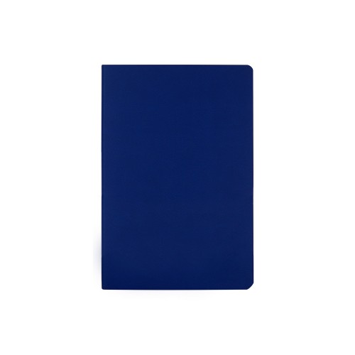 Бизнес тетрадь А5 "Megapolis flex" 60 л. soft touch клетка, синий