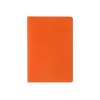 Бизнес тетрадь А5 "Megapolis flex" 60 л. soft touch клетка, оранжевый