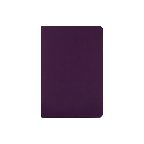 Бизнес тетрадь А5 "Megapolis flex" 60 л. soft touch клетка, фиолетовый