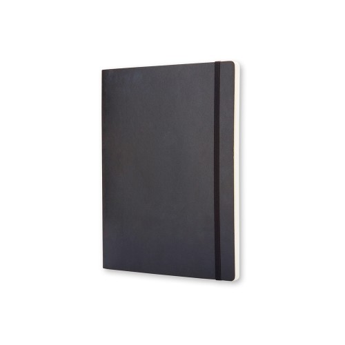 Записная книжка Moleskine Classic Soft (нелинованный), Хlarge (19х25 см), черный