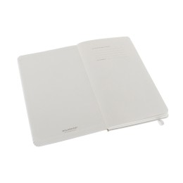 Записная книжка Moleskine Classic (нелинованный) в твердой обложке, Large (13х21см), белый