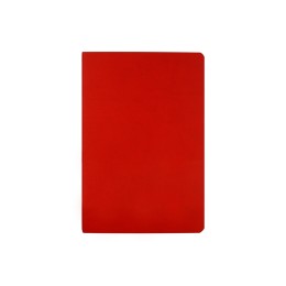 Бизнес тетрадь А5 "Megapolis flex" 60 л. soft touch клетка, красный