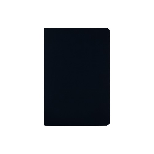 Бизнес тетрадь А5 "Megapolis flex" 60 л. soft touch клетка, темно-синий navy