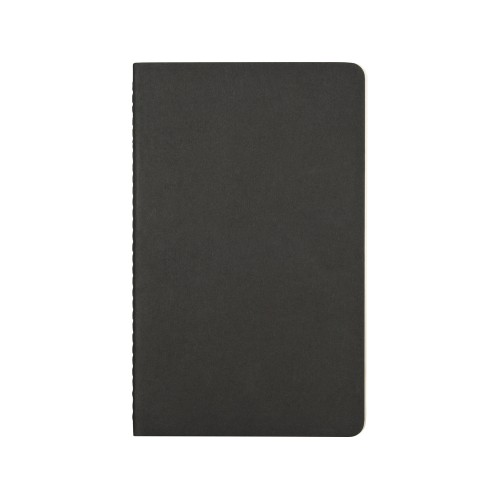 Записная книжка Moleskine Cahier (нелинованный, 3 шт.), Large (13х21см), черный