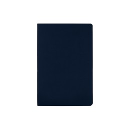 Бизнес тетрадь А5 "Megapolis flex" 60 л. soft touch клетка, темно-синий