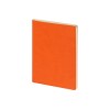 Бизнес тетрадь А5 "Megapolis flex" 60 л. soft touch клетка, оранжевый